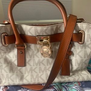 Michael Kors Monogram satchel purse